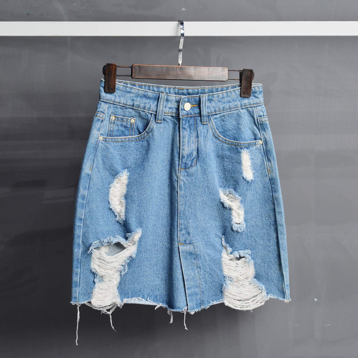 Denim skirt